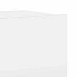 8 Piece TV Cabinet Set High Gloss White Engineered Wood