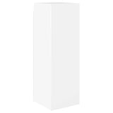 10 Piece TV Cabinet Set High Gloss White Engineered Wood - Rear View