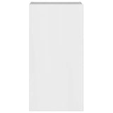 5 Piece TV Cabinet Set High Gloss White Engineered Wood - Close-Up Angle