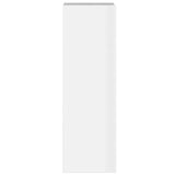 3 Piece TV Cabinet Set High Gloss White Engineered Wood