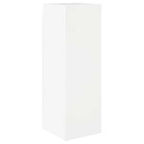 4 Piece TV Cabinet Set High Gloss White Engineered Wood - Close-Up Angle