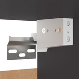 Bedside Cabinets 2 pcs Grey 30.5x30x30 cm Engineered Wood - Extra Image