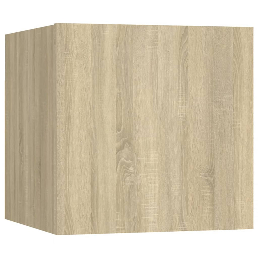Bedside Cabinet Sonoma Oak 30,5x30x30 cm Engineered Wood