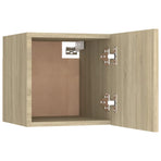 Bedside Cabinet Sonoma Oak 30,5x30x30 cm Engineered Wood
