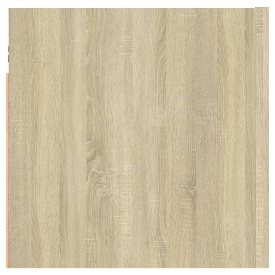 Bedside Cabinet Sonoma Oak 30,5x30x30 cm Engineered Wood