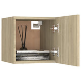 Bedside Cabinets 2 pcs Sonoma Oak 30.5x30x30 cm Engineered Wood