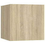 Bedside Cabinets 2 pcs Sonoma Oak 30,5x30x30 cm Engineered Wood