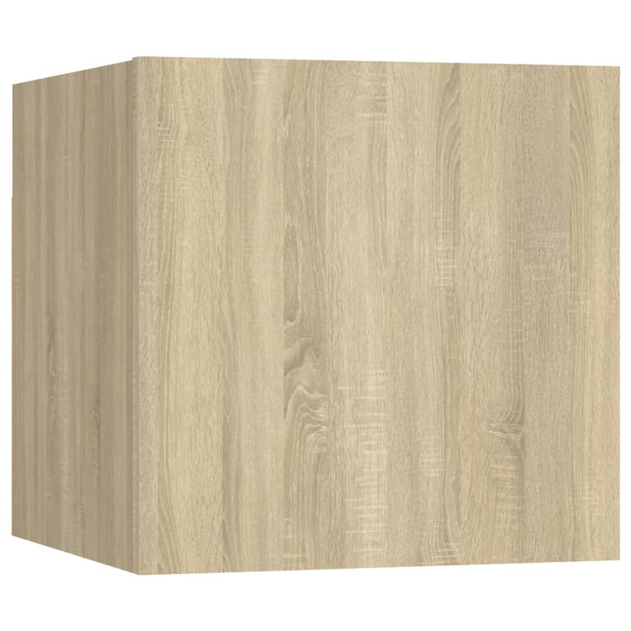 Bedside Cabinets 2 pcs Sonoma Oak 30,5x30x30 cm Engineered Wood