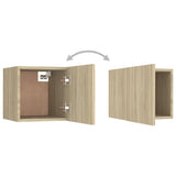 Bedside Cabinets 2 pcs Sonoma Oak 30.5x30x30 cm Engineered Wood