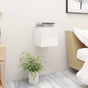 Bedside Cabinet High Gloss White 30,5x30x30 cm Engineered Wood