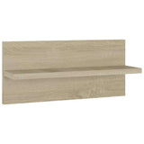 Wall Shelves 2 pcs Sonoma Oak 40x11.5x18 cm Engineered Wood