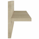 Wall Shelves 2 pcs Sonoma Oak 40x11.5x18 cm Engineered Wood