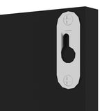 Wall Shelves 2 pcs Black 60x11.5x18 cm Engineered Wood