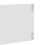 Wall Shelves 2 pcs High Gloss White 80x11.5x18 cm Engineered Wood