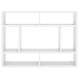 Wall Shelf White 75x16x55 cm Engineered Wood