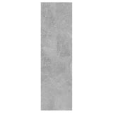 Wall Shelf Concrete Grey 75x16x55 cm Engineered Wood - 45-Degree Angle