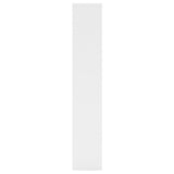 Wall Shelf White 36x16x90 cm Engineered Wood