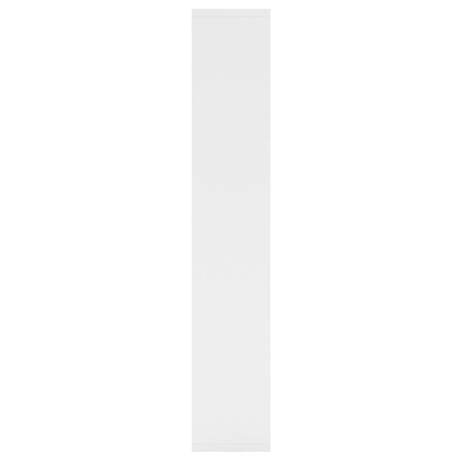 Wall Shelf White 36x16x90 cm Engineered Wood