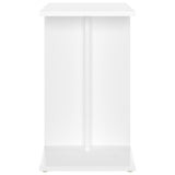 Side Table White 50x30x50 cm Engineered Wood