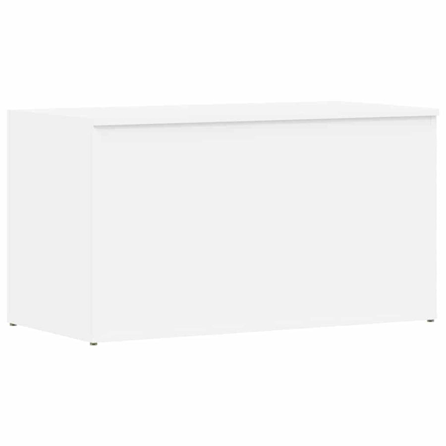 Storage Chest White 84x42x46 cm Engineered Wood
