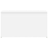 Storage Chest White 84x42x46 cm Engineered Wood