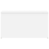 Storage Chest White 84x42x46 cm Engineered Wood - Top-Down View