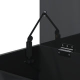 Storage Chest High Gloss Black 84x42x46 cm Engineered Wood