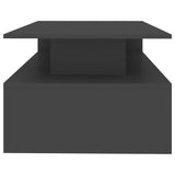 Coffee Table Grey 90x60x42.5 cm Engineered Wood - 45-Degree Angle