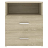Bed Cabinet Sonoma Oak 50x32x60 cm
