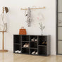 Shoe Bench Grey 103x30x55 cm Engineered Wood