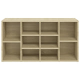 Shoe Bench Sonoma Oak 103x30x55 cm Engineered Wood