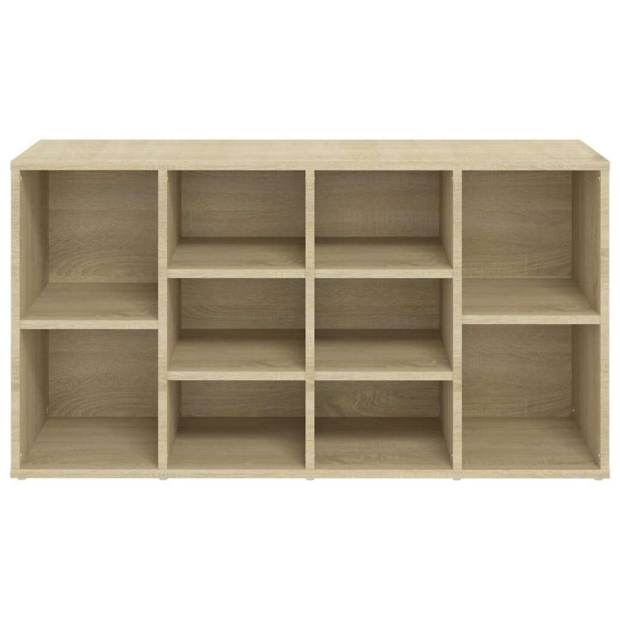 Shoe Bench Sonoma Oak 103x30x55 cm Engineered Wood