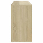 Shoe Bench Sonoma Oak 103x30x55 cm Engineered Wood