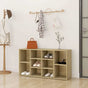 Shoe Bench Sonoma Oak 103x30x55 cm Engineered Wood