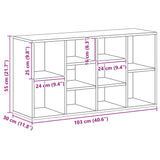 Shoe Bench High Gloss Black 103x30x55 cm Engineered Wood - Close-Up Angle