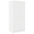 Wardrobe White 82.5x51.5x180 cm Engineered Wood
