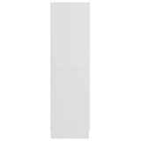 Wardrobe White 82.5x51.5x180 cm Engineered Wood