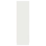 Wardrobe White 82.5x51.5x180 cm Engineered Wood
