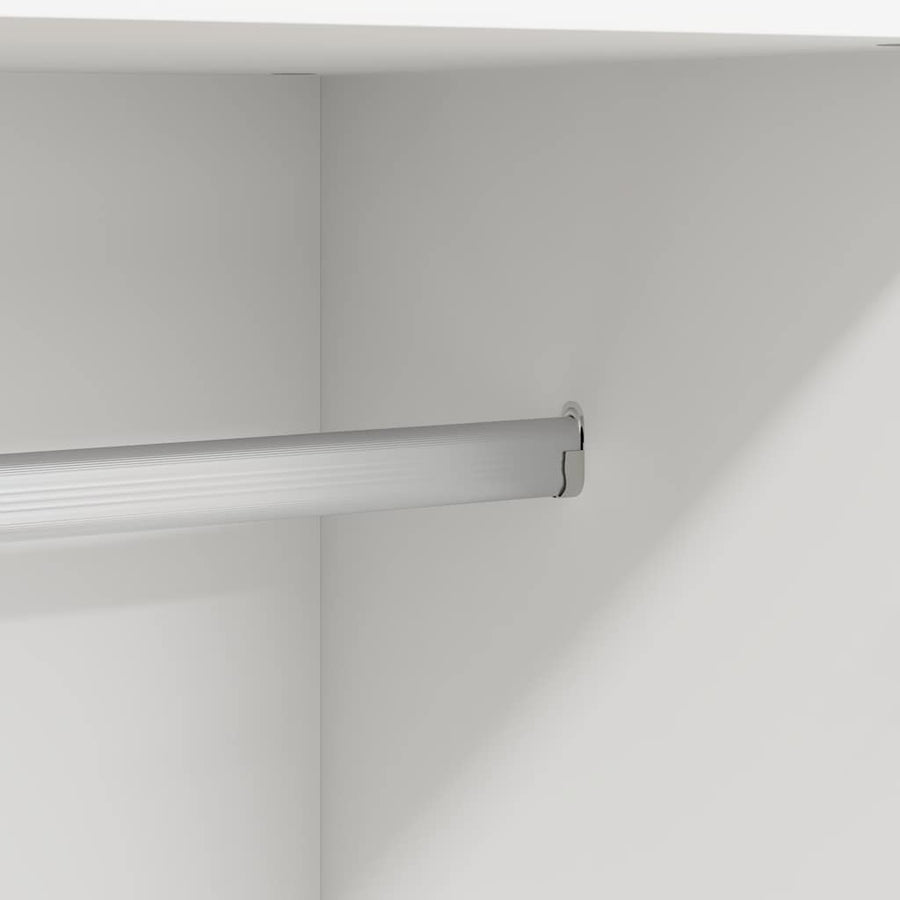 Wardrobe White 82.5x51.5x180 cm Engineered Wood