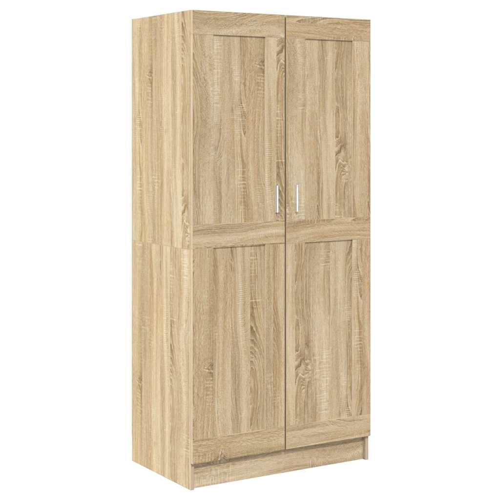 Wardrobe Sonoma Oak 82.5x51.5x180 cm Engineered Wood