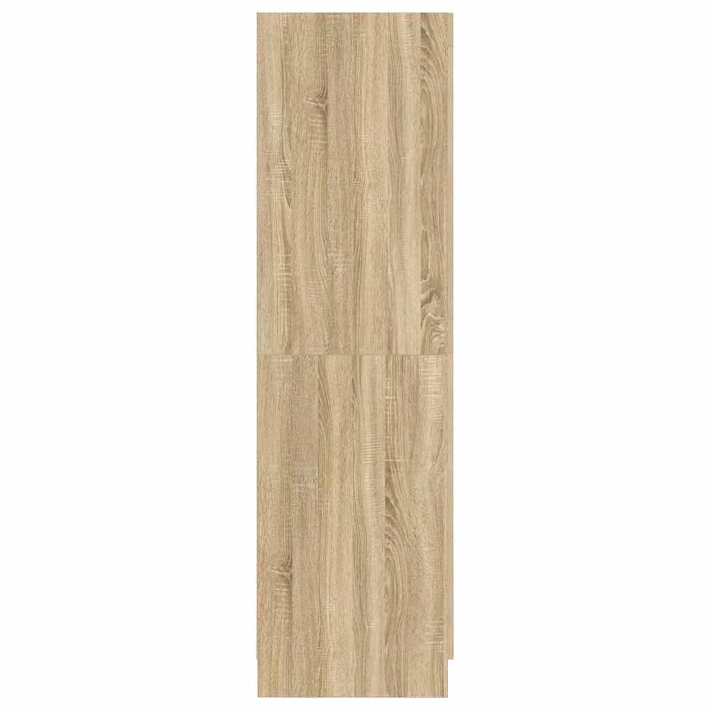 Wardrobe Sonoma Oak 82.5x51.5x180 cm Engineered Wood