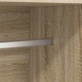 Wardrobe Sonoma Oak 82.5x51.5x180 cm Engineered Wood - Extra Image