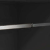 Wardrobe High Gloss Black 82.5x51.5x180 cm Engineered Wood