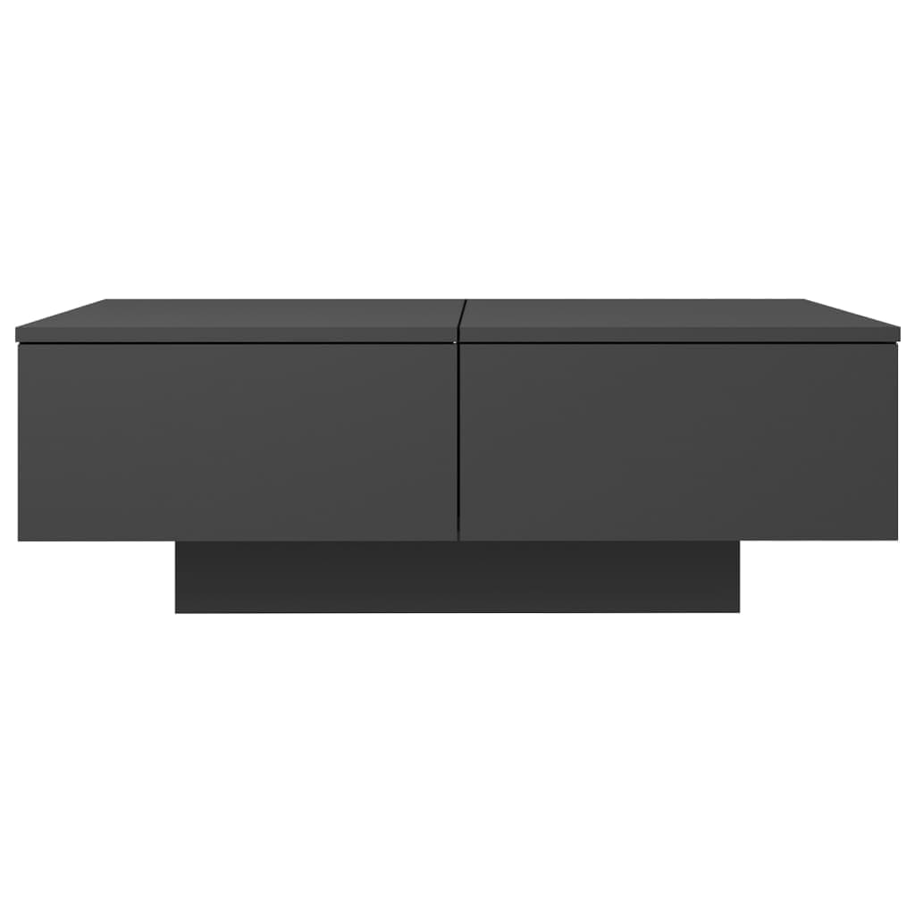 Coffee Table Grey 90x60x31 cm Engineered Wood