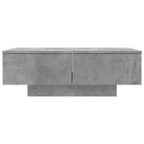 Coffee Table Concrete Grey 90x60x31 cm Engineered Wood
