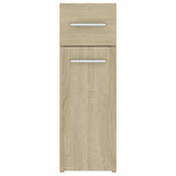 Apothecary Cabinet Sonoma Oak 20x45.5x60 cm Engineered Wood