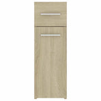 Apothecary Cabinet Sonoma Oak 20x45.5x60 cm Engineered Wood