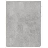 Apothecary Cabinet Concrete Grey 20x45.5x60 cm Engineered Wood - Close-Up Angle