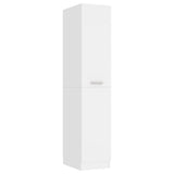 Apothecary Cabinet White 30x42.5x150 cm Engineered Wood