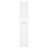 Apothecary Cabinet White 30x42.5x150 cm Engineered Wood